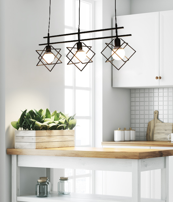 쏠리드 3등 펜던트조명 인테리어조명 식탁등