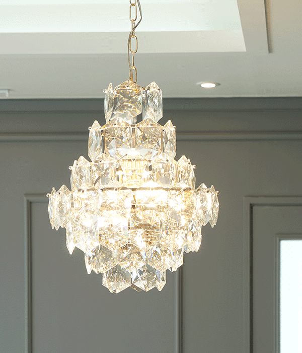 큐링 10등 국산 크리스탈식탁등 식탁전등