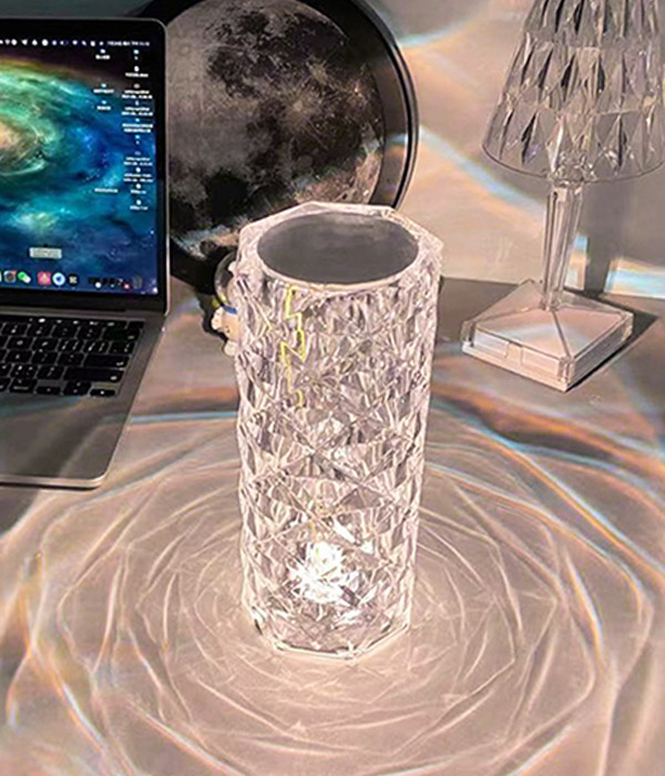 모두 충전식 크리스탈형 무드스탠드 침실스탠드