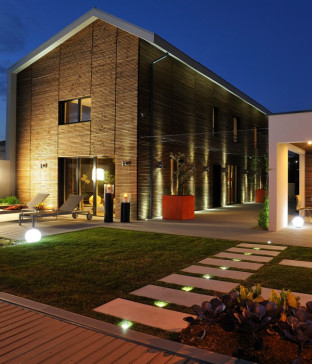 페쉬 LED원형 지중등 야외조명