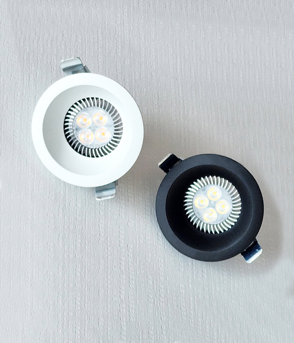 오션 타공 75mm(3인치) 매입등 (블랙,화이트)