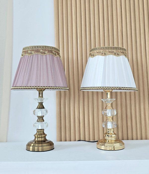 피앙새 침실스탠드 패브릭 단스탠드 (골드, 엔틱)