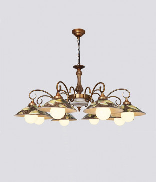 W 까베 8등 도자기 직부등 펜던트전등 식탁등, 거실등